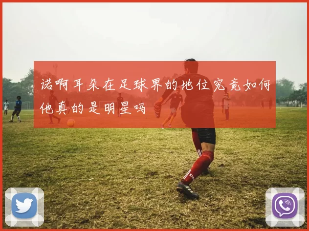 诺啊耳朵在足球界的地位究竟如何他真的是明星吗